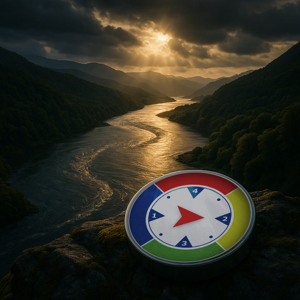 Featured image for “Deel 6: De rivier en het kompas: navigeren in stroming”