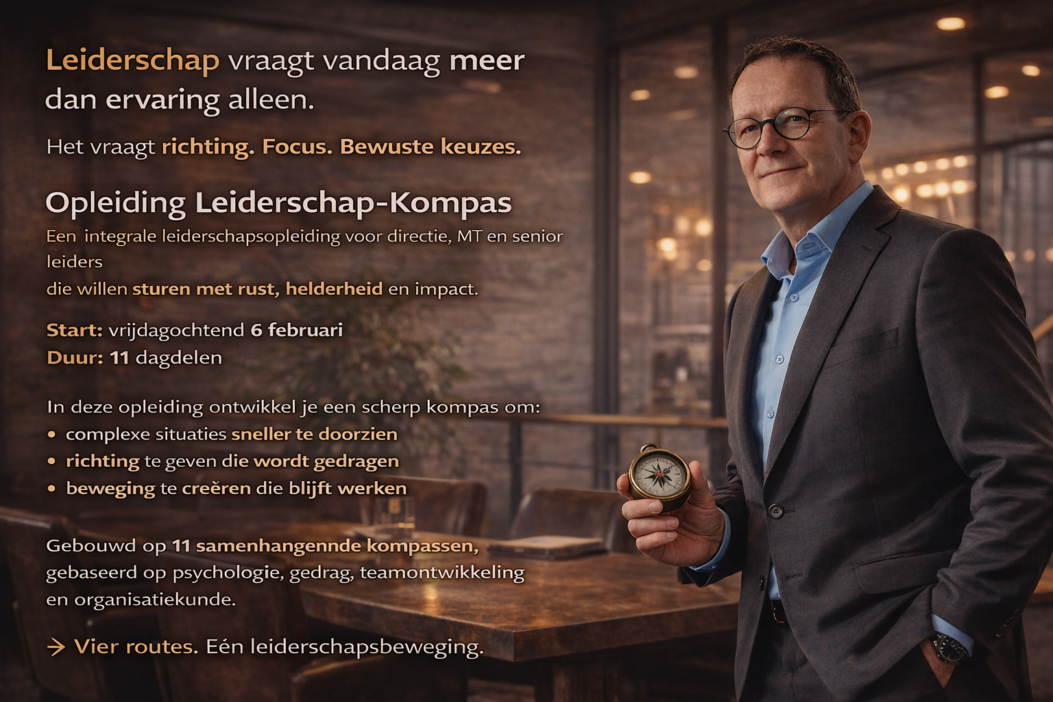 Featured image for “Leiderschap vraagt meer dan alleen ervaring”