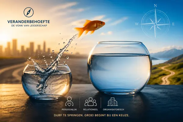 Featured image for “Veranderbereidheid – essentieel bij Leiderschap”